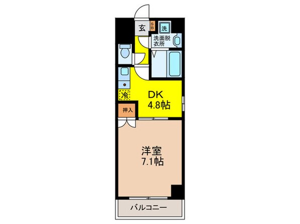 デュレアンジュの物件間取画像